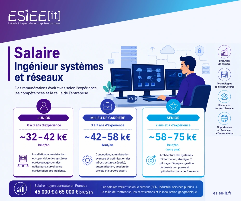 salaire ingénieur systèmes